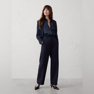 Banana Republic Straight High-Rise Sculpted Trouser